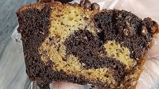 super moist chocolate marble banana cake [upl. by Anailli]