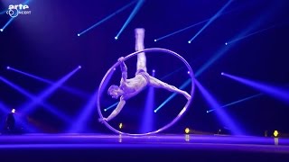 CIRQUE DE DEMAIN  Roue Cyr  Cyr Wheel  Matthew Richardson [upl. by Newsom571]