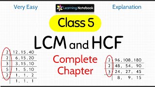 Class 5 LCM and HCF [upl. by Lal59]