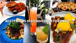 BEST PATIOS IN DOWNTOWN TORONTO 2021  Cabana Lavelle Figo Chotto Matte and More [upl. by Ime623]