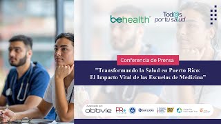 Conferencia de prensa “El impacto vital de LAS ESCUELAS DE MEDICINA en la salud de Puerto Rico [upl. by Brant794]