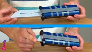 How To Build a LEGO Retractable Knife [upl. by Esemaj745]