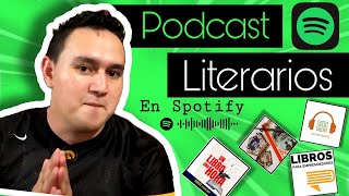 ⚡⚡Los mejores PODCAST para escuchar LIBROS 📚 en SPOTIFY GRATIS en todo el mundo 2022 AUDIOLIBROS💥💥 [upl. by Satsoc]