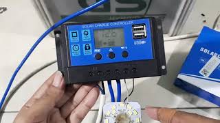 How to wire and install a 20W Solar Battery Charger and charge controller [upl. by Arramahs]