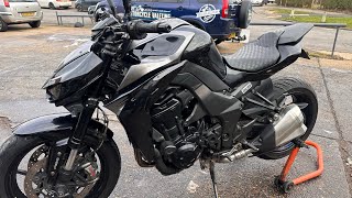 Kawasaki Z1000 PreSale polish up [upl. by Hailahk]