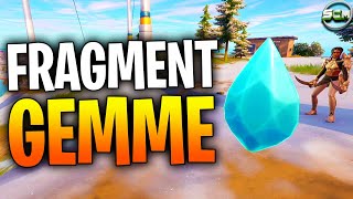 RAMASSER DES FRAGMENTS DE GEMMES A DES LIEUX NOTABLES FORTNITE EMPLACEMENT FRAGMENT GEMME FORTNITE [upl. by Saltsman]