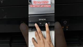 Epson L220 L360 L380 Scanner problem ink pad Replace printing pepar epson service aloknirmal [upl. by Anileh52]