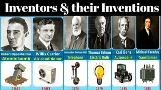 Famous scientist amp their Invention History of Invention [upl. by Rediah542]