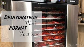 Déshydrateur Zen et pur tout inox  Idéal pour la cuisine crue [upl. by Eerdna]