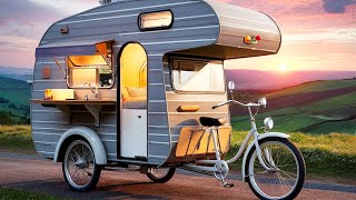 Introducing the Retro Camper Tricycle 2025 Travel in Vintage Stylequot [upl. by Anaeco]