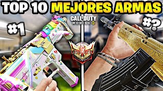 LAS 10 MEJORES ARMAS PARA RANKED EN LA NUEVA TEMPORADA COD MOBILE  NUEVA TEMPORADA 9 COD MOBILE S5 [upl. by Nealy]