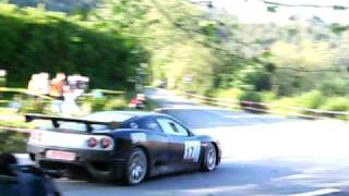 Espectacular cruzada Ferrari 360 Modena Rallye Rias Baixas [upl. by Dian]