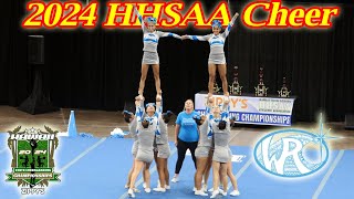 2024 HHSAA Cheer Comp  Kealakehe High School 4K [upl. by Os]