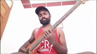 sithata danunu obe adare bass cover🎵🎵 [upl. by Guinna]