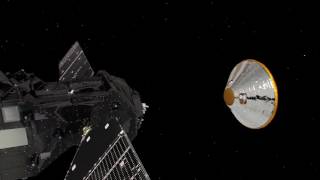 ExoMars 2016 separation of Schiaparelli [upl. by Ethel472]