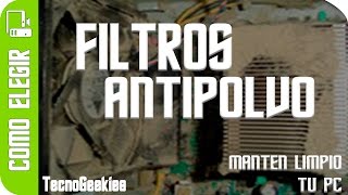 Filtros antipolvo como elegirlos [upl. by Abbot]