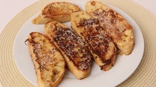 Savory French Toast Recipe  Laura Vitale  Laura in the Kitchen Episode 445 [upl. by Atalanta]