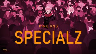 Jujutsu Kaisen Season 2 Opening 2 Full『King Gnu  SPECIALZ』lyrics [upl. by Gillmore675]