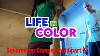 Squaredrop Camper Build Part 6  with plans [upl. by Ynneg]