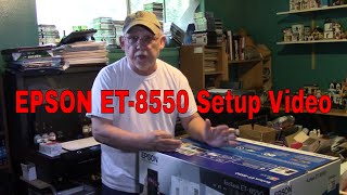 The EPSON Eco Tank 8550 Multi part EVERYTHING Video [upl. by Jenni832]