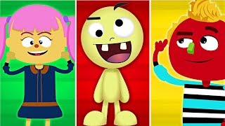 Head Shoulders Knees amp Toes  Exercise Song For Kids  Learn Body Parts amp Kids Songs by Teehee Town [upl. by Darci]