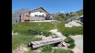 Escursione da Chiapili di Sotto Ceresole Reale al rifugio Guglielmo Jervis e lago di Nel 290721 [upl. by Tsugua]