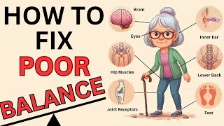 SENIORS How To Fix Poor Balance With Age [upl. by Eudo547]