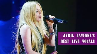 Avril Lavignes Best Live Vocals [upl. by Aicirtac]