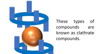 Clathrate compounds noble gases [upl. by Ensign178]