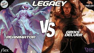 Reanimator VS Grixis Delver MTG Legacy [upl. by Onaicnop]