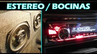 Instalacion de autostereo y Bocinas Traseras 6x9 camioneta [upl. by Lenwood272]