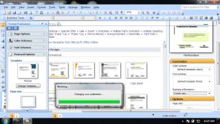 Tutorial on how to make a postcard using microsoft publisher by Janine Jamco [upl. by Drawyeh]