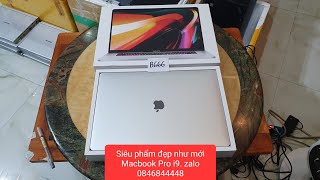 Đã bán Macbook Pro 2019 i9 9980HK 16in 3K ram 16 ssd 1T card rời 4G pin 100 macbook [upl. by Selima214]