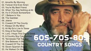 Top 100 Classic Country Songs 60s 70s 80s  Greatest 60s 70s 80s Country Music Hits [upl. by Atinaujnas893]