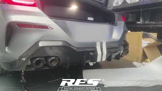 BMW 840I G14 30T Titanium Exhaust System Cold Start Sound Check [upl. by Elgar]