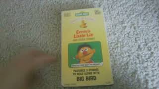 Sesame Street StartToRead Video Ernies Little Lie and Other Stories 1991 VHS Review [upl. by Arrec]