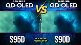 Samsung S95D vs S90D QD OLED  2024 TV Comparison [upl. by Obidiah922]