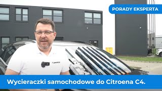 Porady Eksperta Visee  wycieraczki do Citroen C4 [upl. by Esimaj]