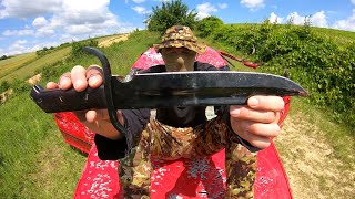 Cold Steel 1917 Frontier Bowie  DESTRUCTION TEST  UNTIL IT BREAKS  csknives 1080 CARBON  INDIA [upl. by Nayek]