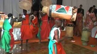 Burundi Drummers at an Indian Functions [upl. by Eduard]