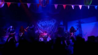 Skeletonwitch  Strangled By Unseen Hands live at Le Ramier  08082011 [upl. by Cinimmod]