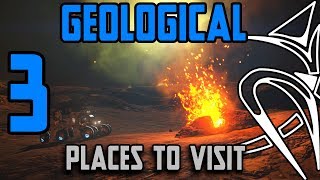 3 places to visit  Geological sites Elite Dangerous [upl. by Hibbert540]