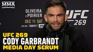 Cody Garbrandt Eager to Start Flyweight Takeover at UFC 269  MMA Fighting [upl. by Negaet]