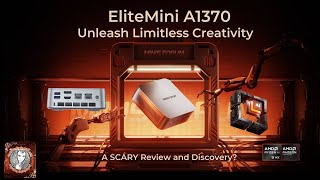 Handson with Minisforum EliteMini AI370 Mini PC  AMD Ryzen AI 9 HX370 CPU  890M iGPU ai gaming [upl. by Tuorah]