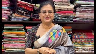 Ichchhapuron Boutique  FB Live 28 Nov 24  Tanchoi Kani Block printed chanderi sarees and more [upl. by Rengia]