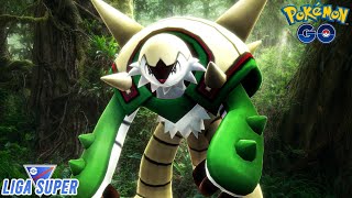 ¡CHESNAUGHT SE ESTÁ GARCHANDO A TODOS EN LIGA SÚPERPokémon Go PvP [upl. by Hollis]