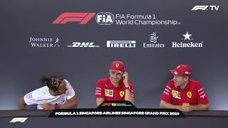 Hamilton Leclerc amp Vettel respond to the reverse grid proposal [upl. by Omiseno]