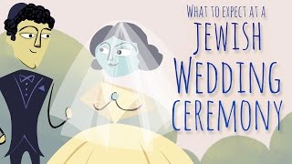 What to Expect at a Jewish Wedding Ceremony [upl. by Zile828]