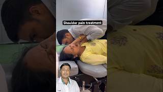 Shoulder pain treatment chiropractor physiotherapy baby funny shortfeed trend feed [upl. by Annoved]