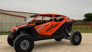 Custom RZR Turbo R 4 seat Uncut walk through [upl. by Berey819]